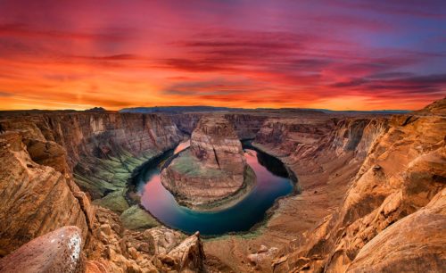 Horseshoe Bend Sunset