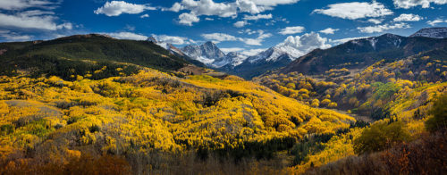 Castle Creek Overlook Colorado Fall Colors
