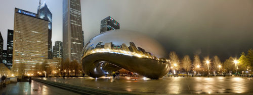 Chicago Millennium Park the Bean