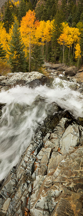 Fall Colors Waterfall Telluride Colorado