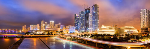 Miami Skyscrapers Convention Center