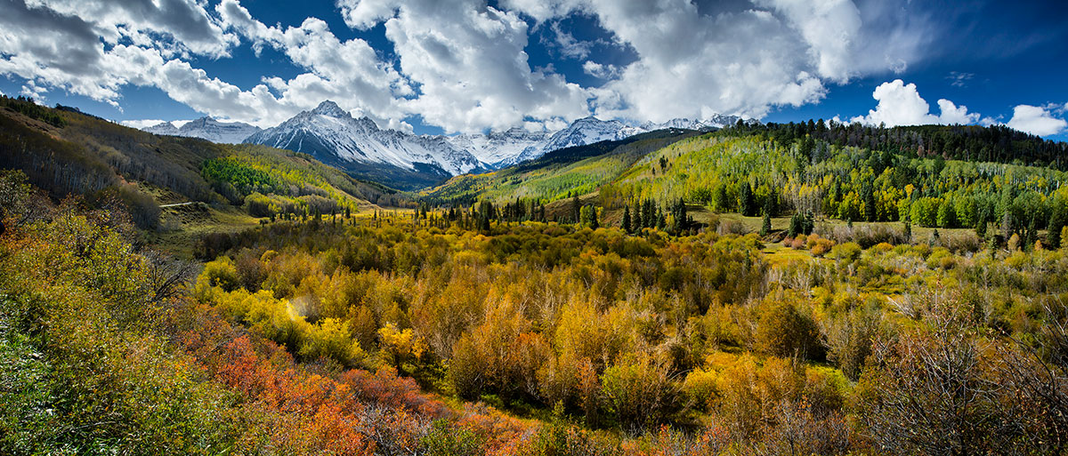Mt Sneffels Valley Colorado Fall Colors