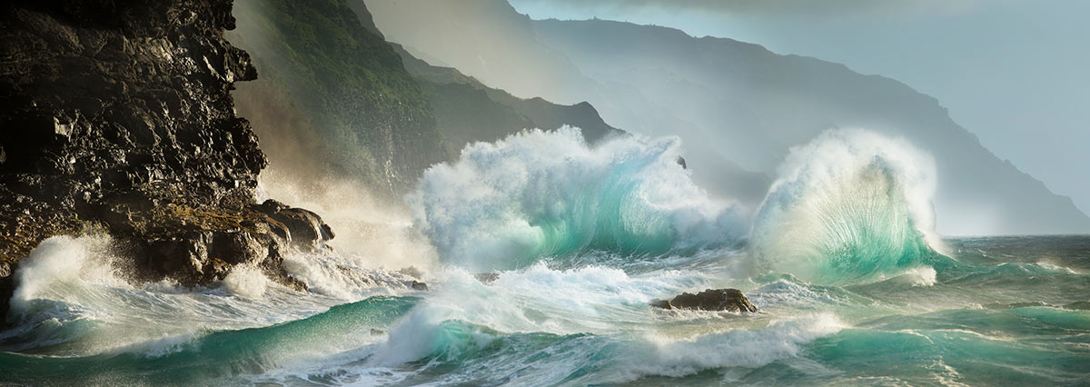 Kauai Waves Napali Coast