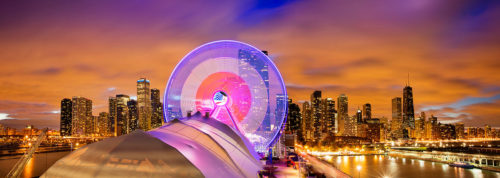 Ferris Wheel Navy Pier Chicago