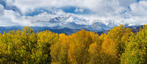 Pikes Peak Colorado Fall Colors