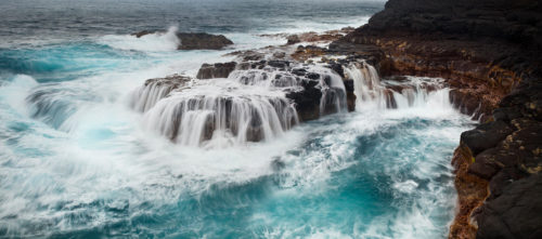 Queens Bath Kauai Ocean Waves