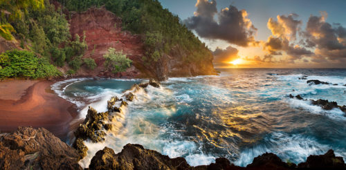 Red Sand Beach Maui Hawaii