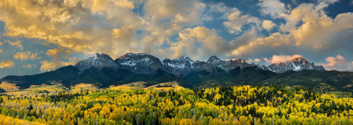 San Juan Mountains Fall Colors Sunrise