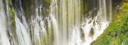 Burney Falls California Panoramic Waterfall Gaia