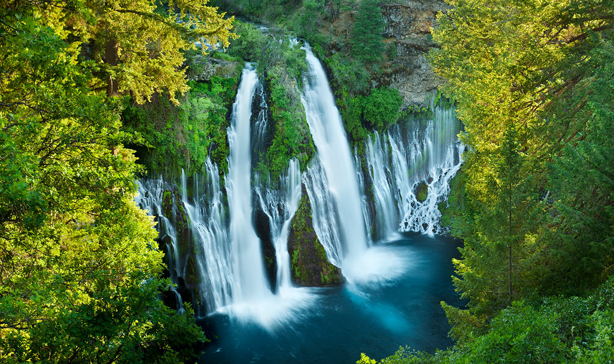 Burney Falls Sunset