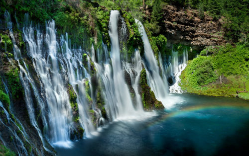 Rainbow Waterfall California