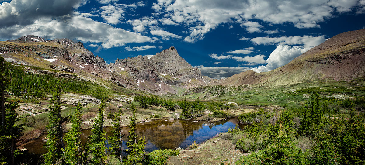 Crestone Needle Colony Lakes Colorado