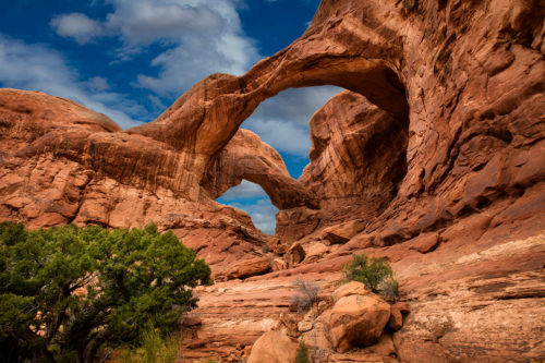 Double Arch Arches National Park