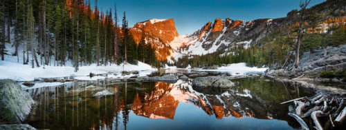 Dream Lake Sunrise Rocky Mountain National Park