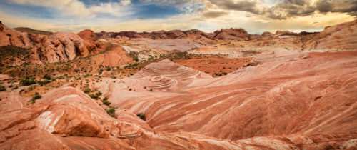 Fire Wave Sunset Valley of Fire