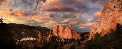 Garden of the Gods Sunset Gemstars