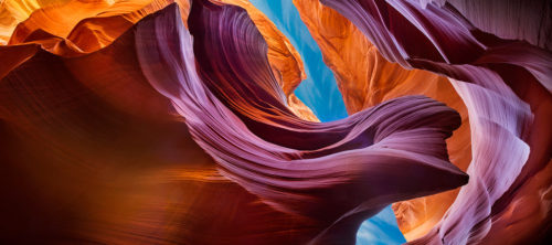 Lower Antelope Canyon Lady in the Wind