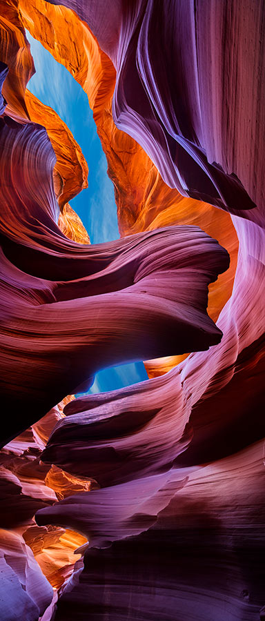 Lower Antelope Canyon Lady in the Wind Vertical