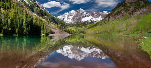 Maroon Bells Summer Reflections