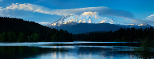 Mt Shasta Lake Siskiou Reflections