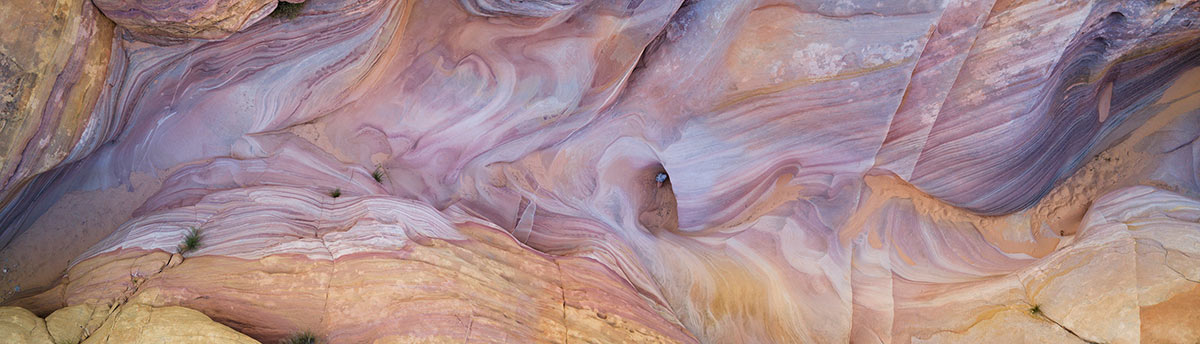 Pastel Canyon Purple Rock River