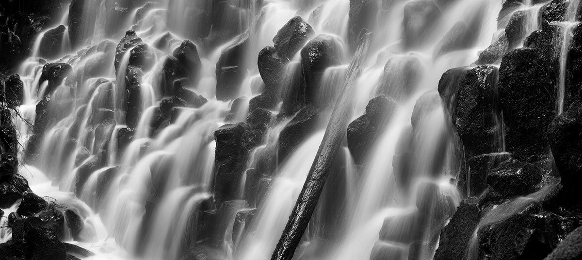 Ramona Falls Black and White