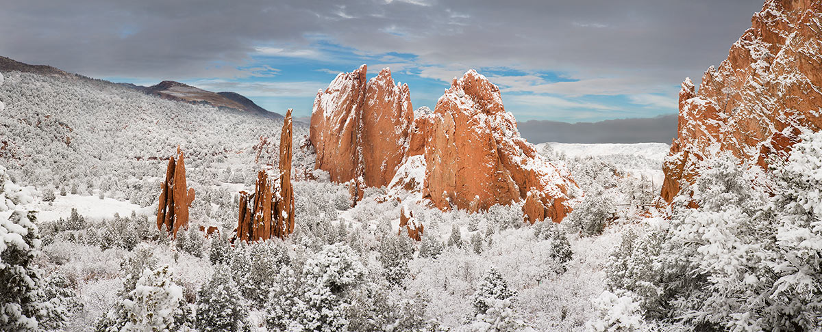 Garden of the Gods Snow Storm Lucky Blue