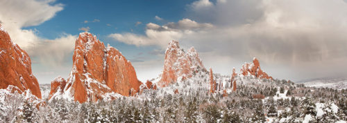 Garden of the Gods Snow Storm