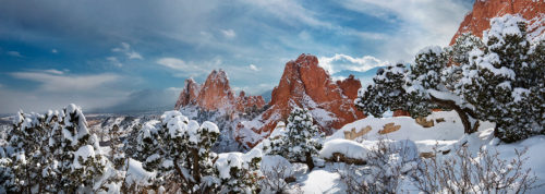 Garden of the Gods Snow Storm Ruby Blue