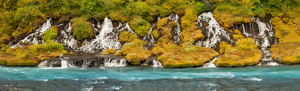 Hraunfossar Iceland