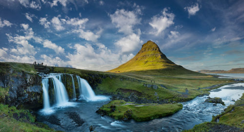 Kirkjufell Foss Iceland