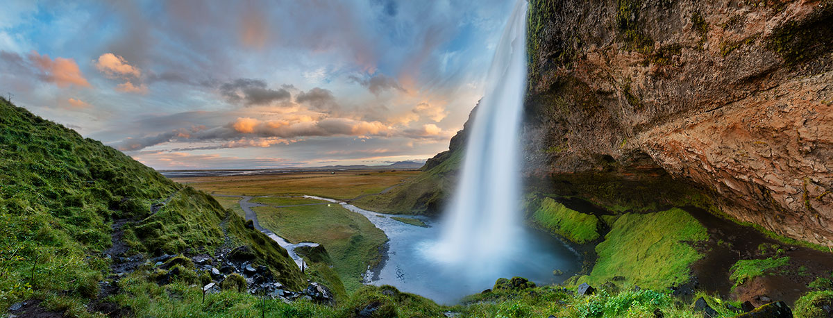 Seljalandsfoss Sunrise Iceland