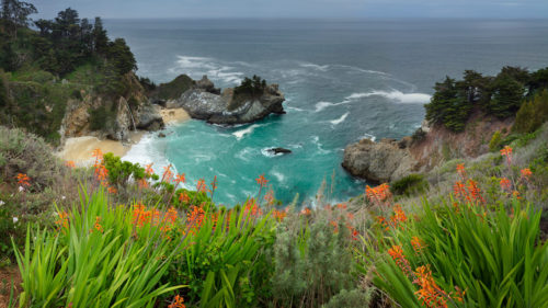 McWay Falls Blue Lagoon California