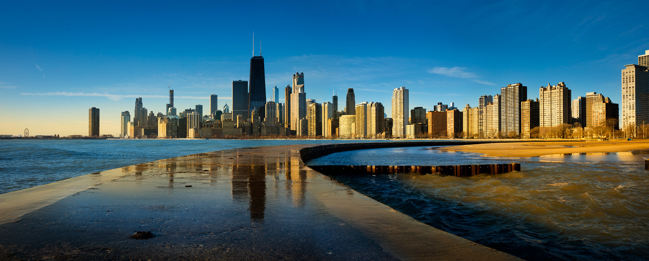 Chicago Cityscape Breakwater