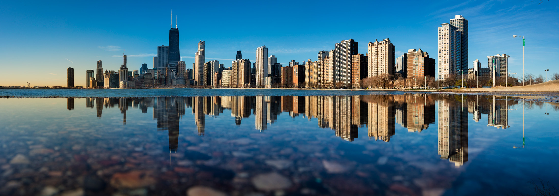 Chicago Skyline Reflections