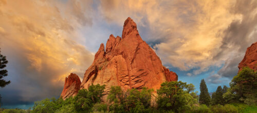 Garden of the Gods Central Spires Fine Art Landscape Photography