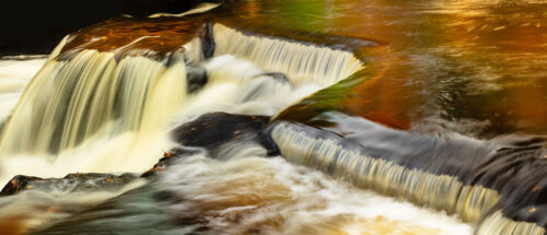 BOND FALLS ZIG ZAG - Fall Colors Michigan Upper Peninsula