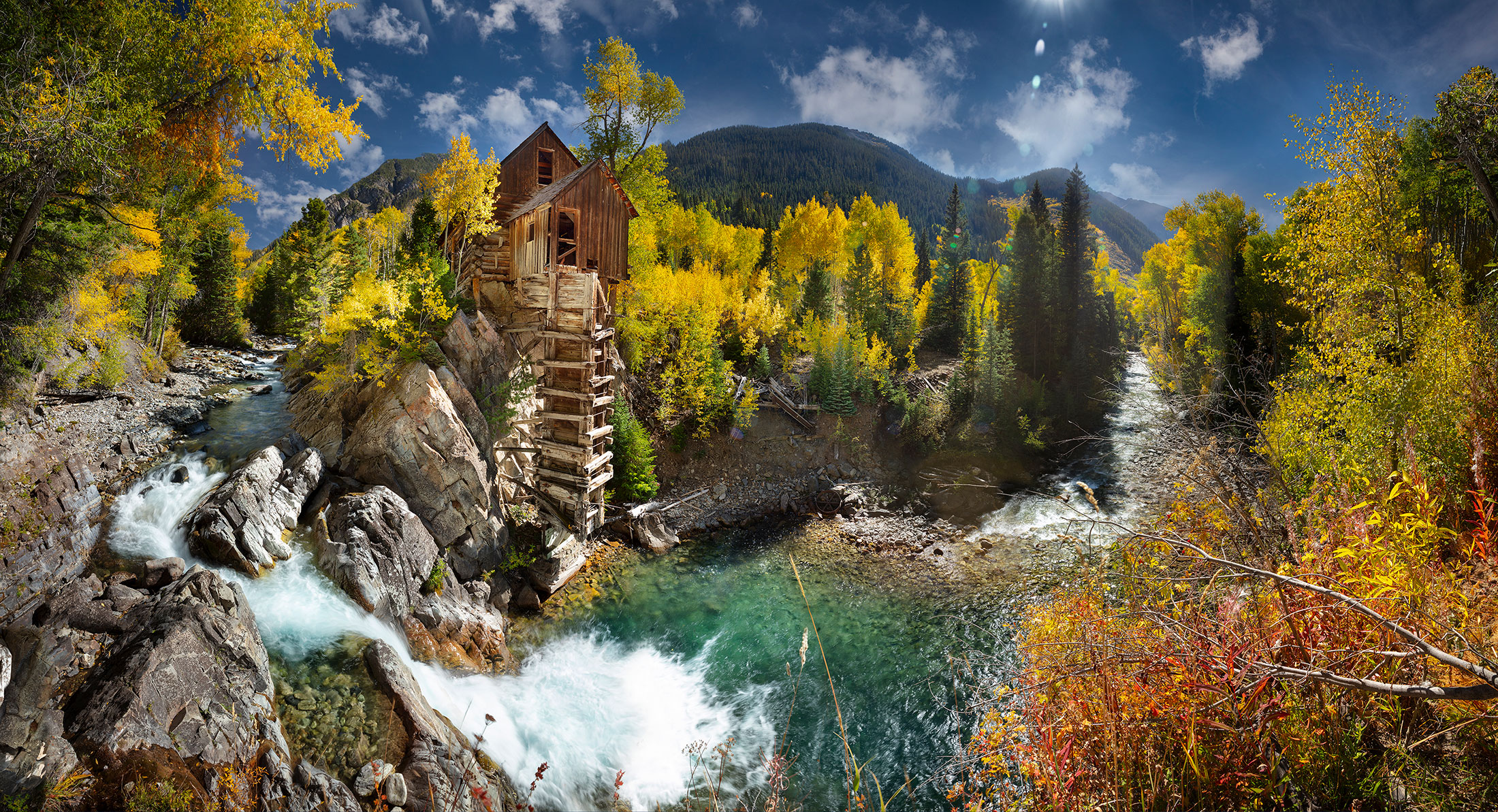 Crystal Mill Fall Colors