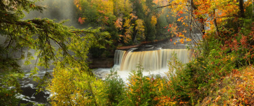 Tahquamenon Falls - Fall Colors Michigan Upper Peninsula