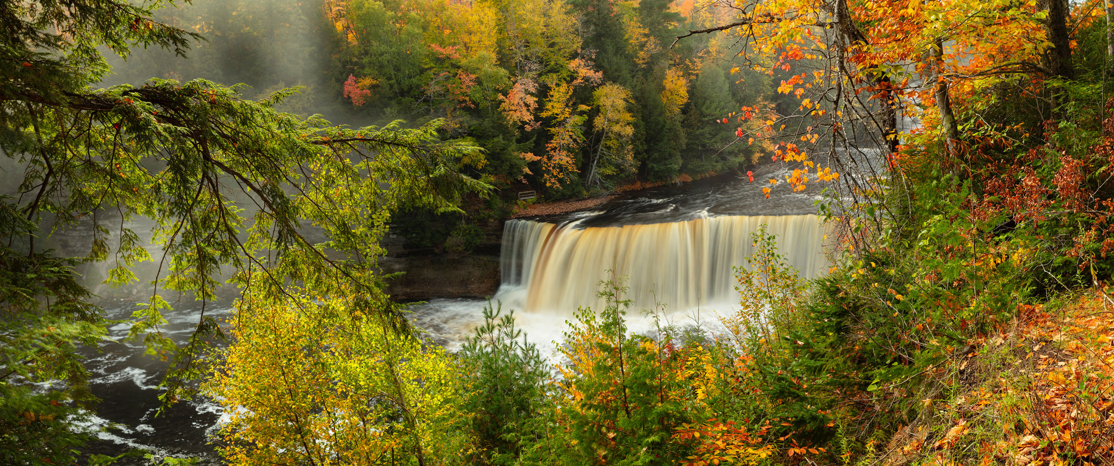 Tahquamenon Falls - Fall Colors Michigan Upper Peninsula